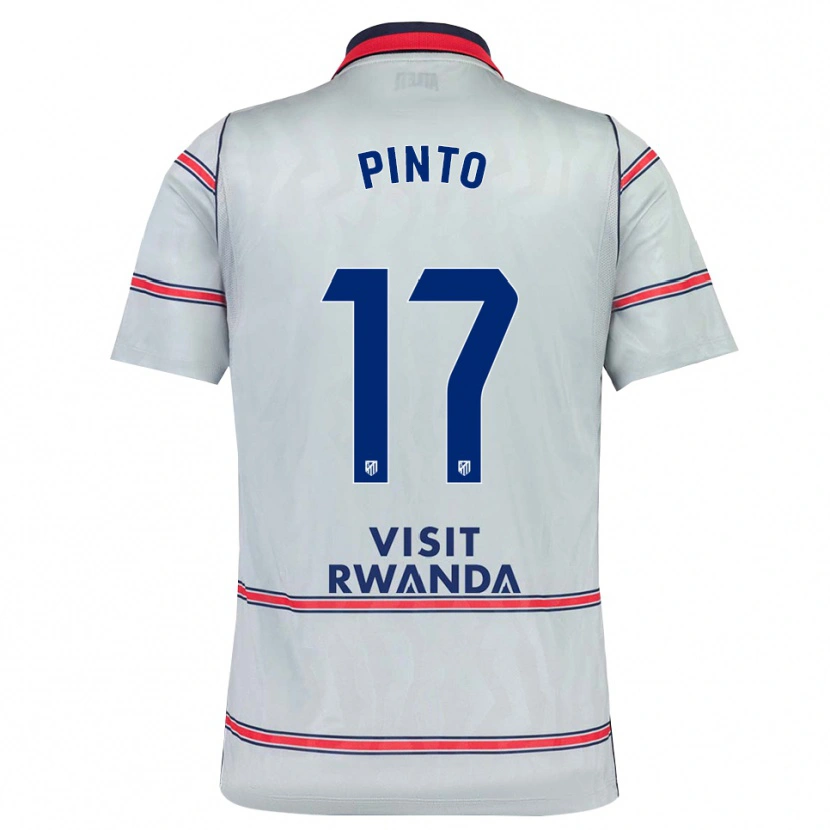 Danxen Herren Tatiana Pinto #17 Grau Rot Marineblau Ausweichtrikot Trikot 2026/27 T-Shirt Österreich