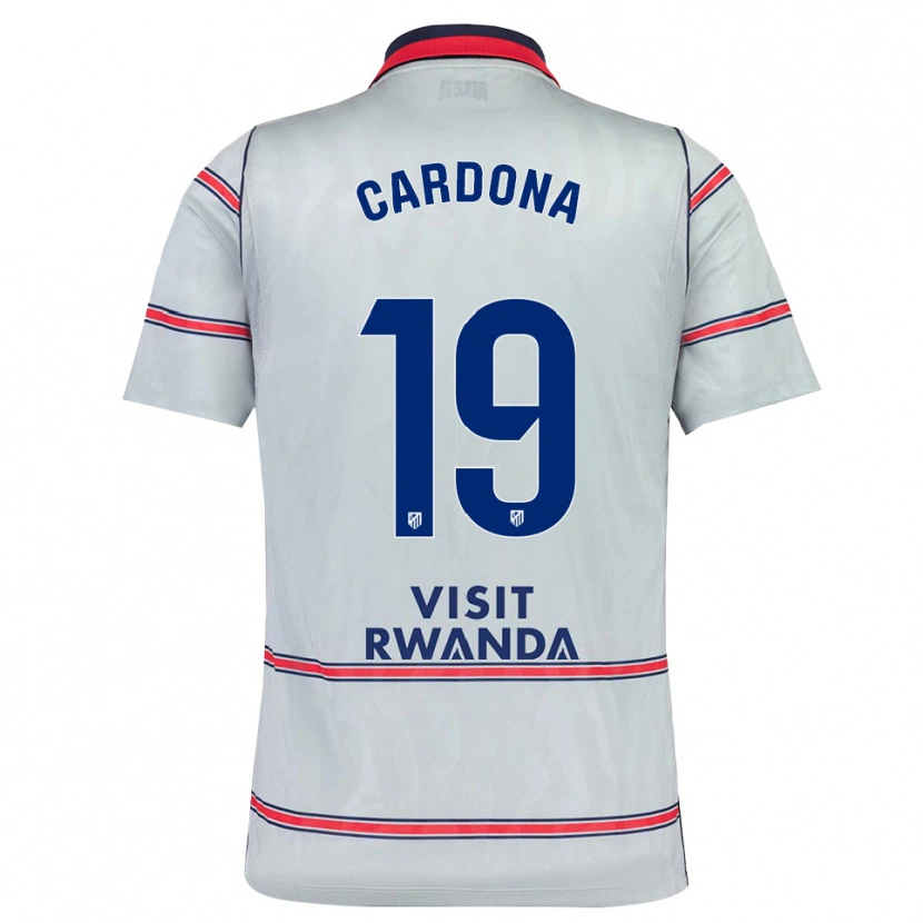 Danxen Herren Marta Cardona #19 Grau Rot Marineblau Ausweichtrikot Trikot 2026/27 T-Shirt Österreich