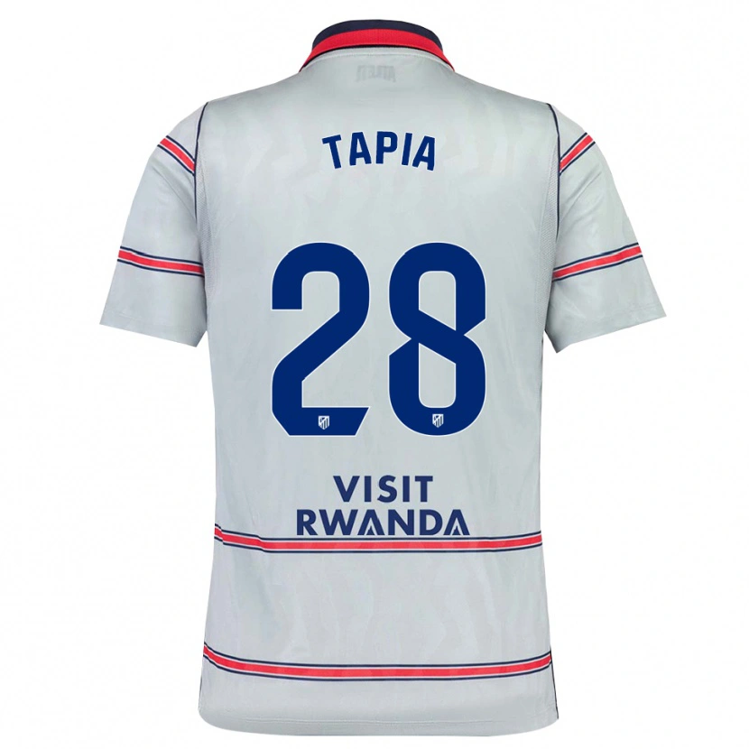Danxen Herren Unai Tapia #28 Grau Rot Marineblau Ausweichtrikot Trikot 2026/27 T-Shirt Österreich