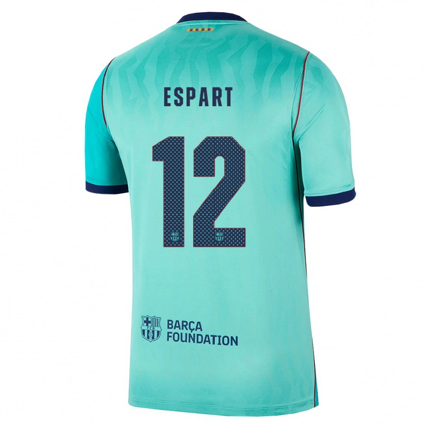 Danxen Herren Xavi Espart #12 Aqua Dunkeltürkis Königsblau Ausweichtrikot Trikot 2026/27 T-Shirt Österreich