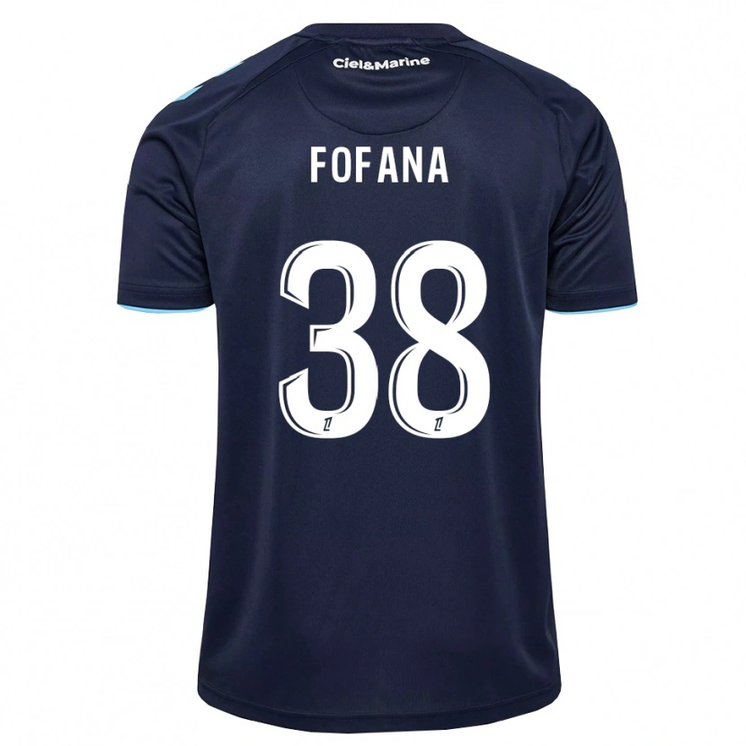 Danxen Herren Rayan Fofana #38 Kornblumenblau Mitternachtsblau Heimtrikot Trikot 2026/27 T-Shirt Österreich