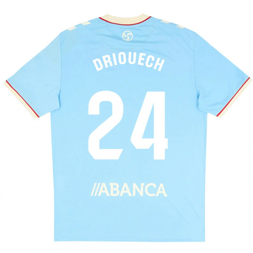 Danxen Damen Couhaib Driouech #24 Himmelblau Weiß Rot Heimtrikot Trikot 2026/27 T-Shirt Österreich