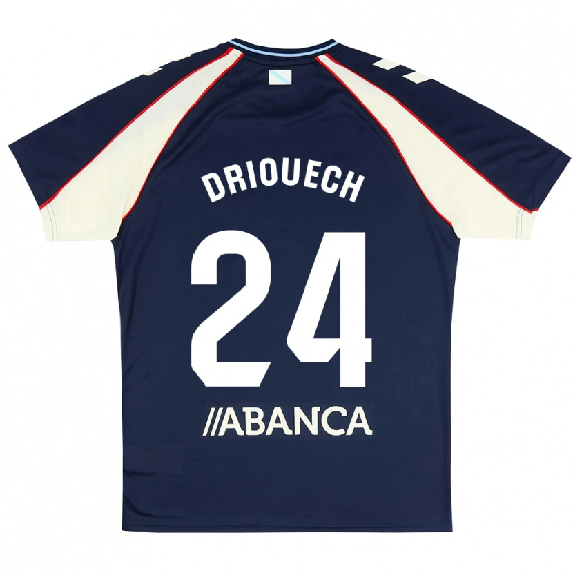 Danxen Damen Couhaib Driouech #24 Königsblau Rot Weiß Auswärtstrikot Trikot 2026/27 T-Shirt Österreich