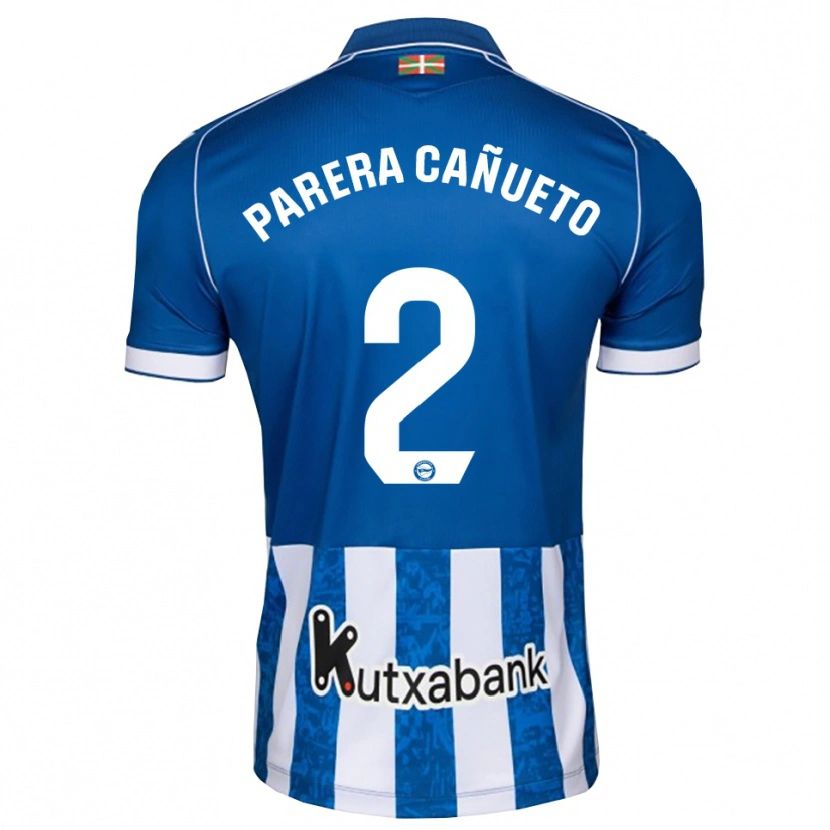 Danxen Damen Laia Parera Cañueto #2 Blau Weiß Schwarz Heimtrikot Trikot 2026/27 T-Shirt Österreich