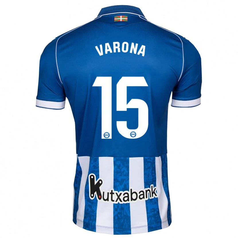 Danxen Damen Ander Varona #15 Blau Weiß Schwarz Heimtrikot Trikot 2026/27 T-Shirt Österreich