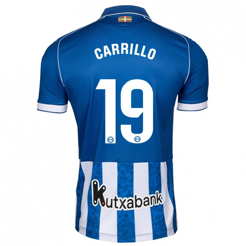 Danxen Damen Sara Carrillo #19 Blau Weiß Schwarz Heimtrikot Trikot 2026/27 T-Shirt Österreich