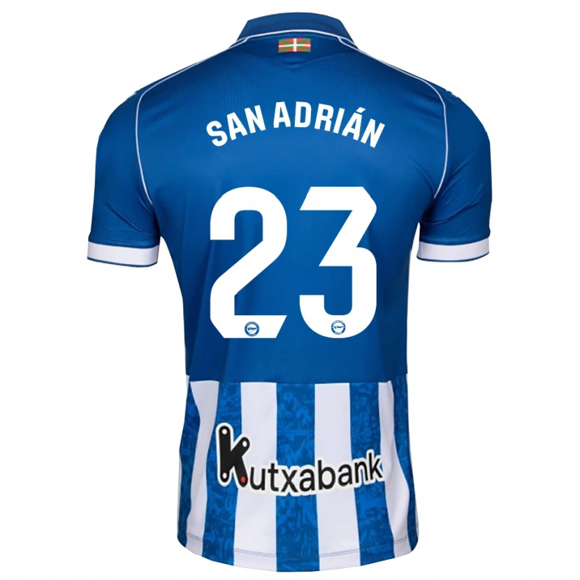 Danxen Damen Marta San Adrián #23 Blau Weiß Schwarz Heimtrikot Trikot 2026/27 T-Shirt Österreich