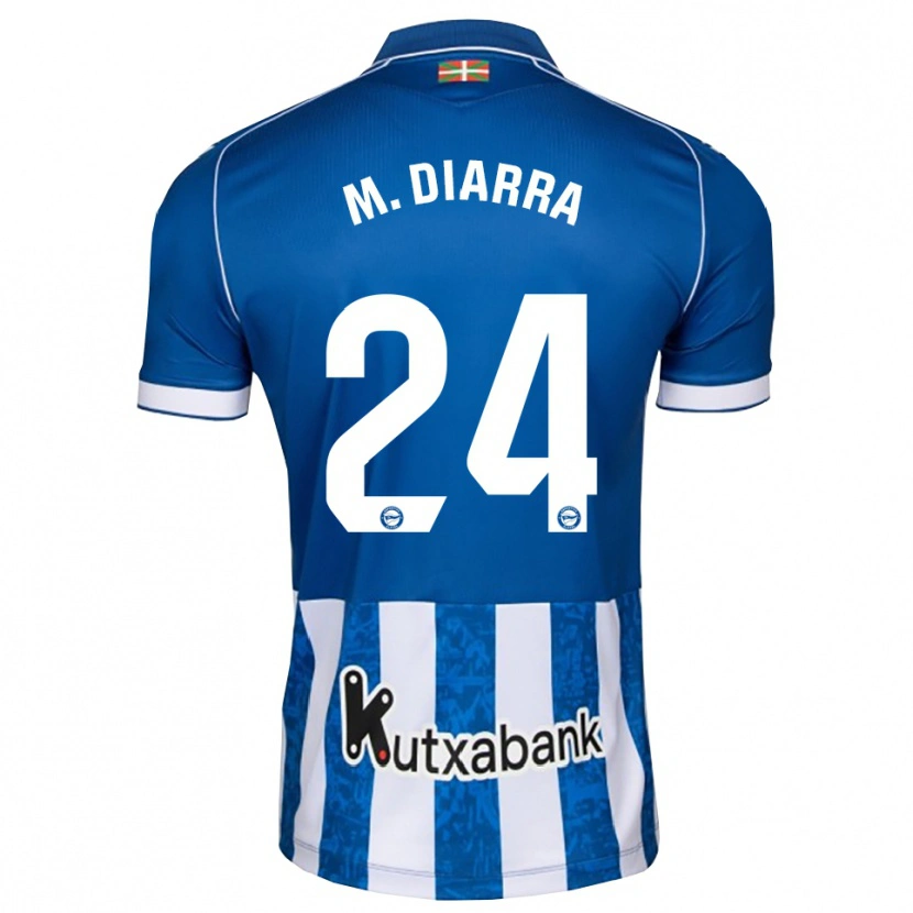 Danxen Damen Moussa Diarra #24 Blau Weiß Schwarz Heimtrikot Trikot 2026/27 T-Shirt Österreich