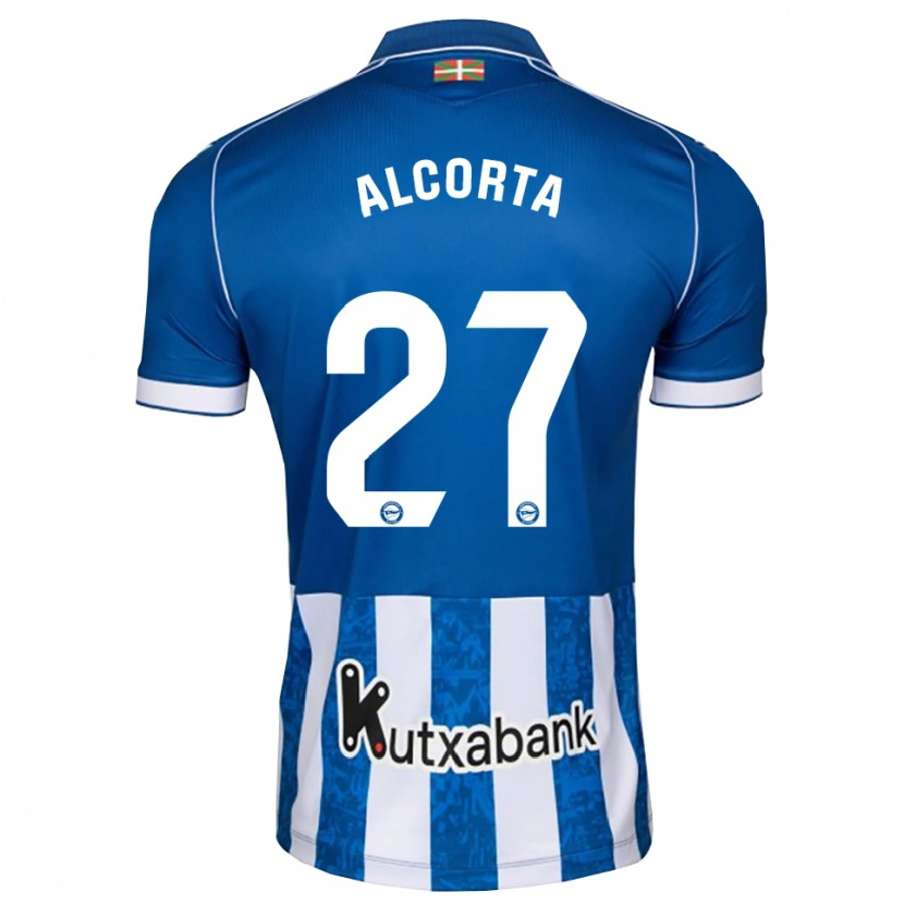 Danxen Damen Alaitz Alcorta #27 Blau Weiß Schwarz Heimtrikot Trikot 2026/27 T-Shirt Österreich