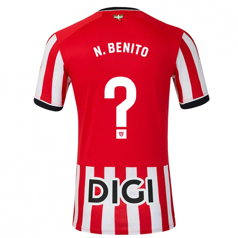 Danxen Damen Nerea Benito Zaldibar #0 Rot Schwarz Weiß Heimtrikot Trikot 2026/27 T-Shirt Österreich