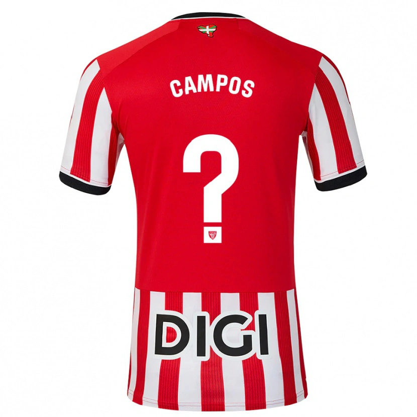 Danxen Damen Ane Campos Andueza #0 Rot Schwarz Weiß Heimtrikot Trikot 2026/27 T-Shirt Österreich