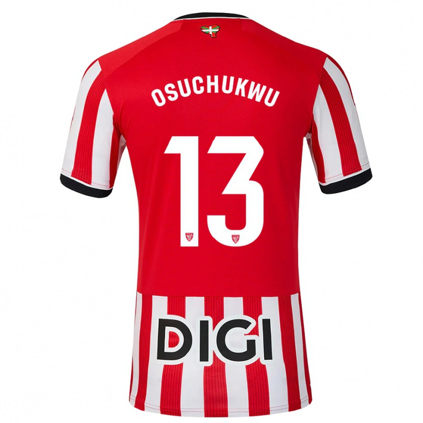 Danxen Damen Darlington Osuchukwu #13 Rot Schwarz Weiß Heimtrikot Trikot 2026/27 T-Shirt Österreich