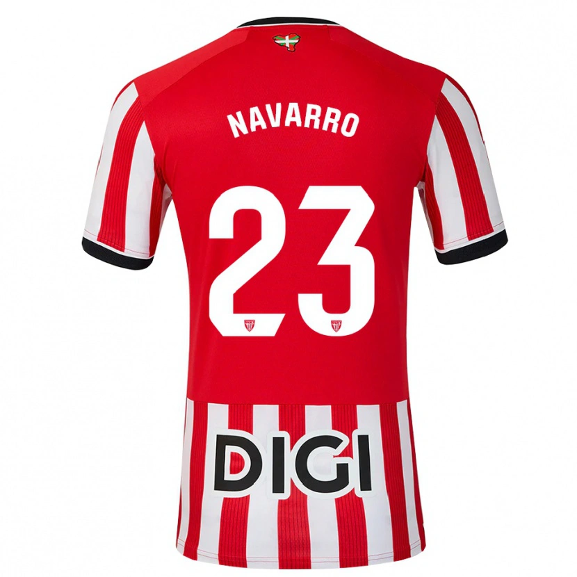 Danxen Damen Robert Navarro #23 Rot Schwarz Weiß Heimtrikot Trikot 2026/27 T-Shirt Österreich