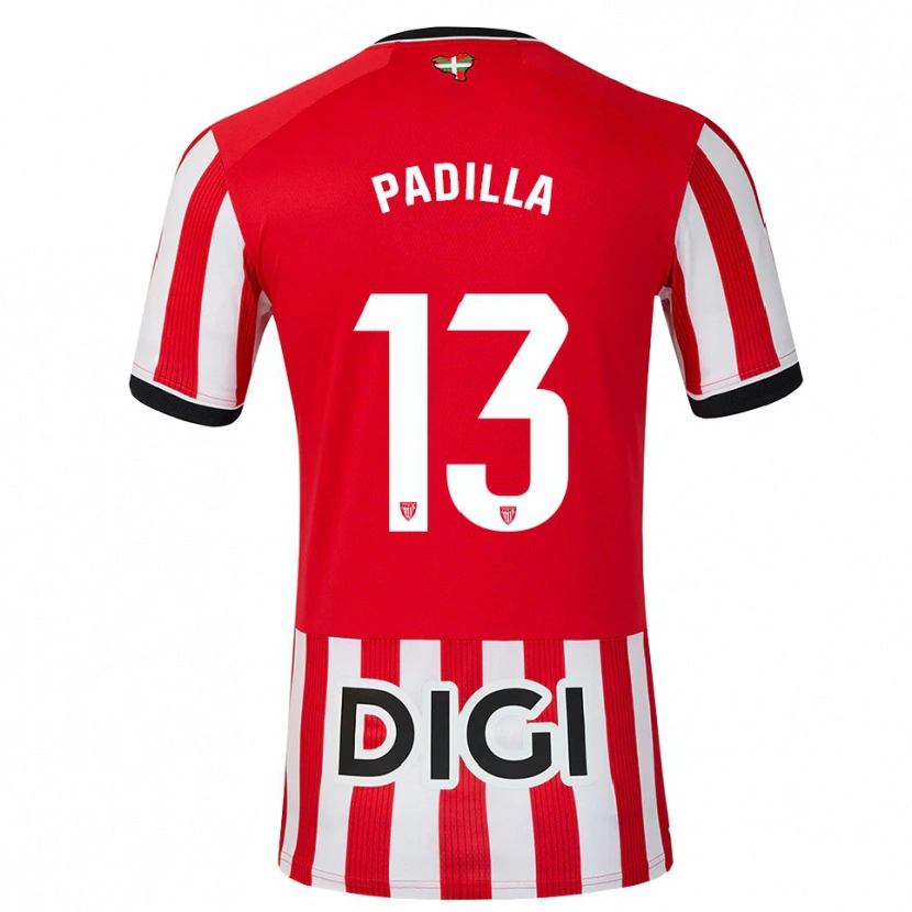 Danxen Damen Álex Padilla #13 Rot Schwarz Weiß Heimtrikot Trikot 2026/27 T-Shirt Österreich