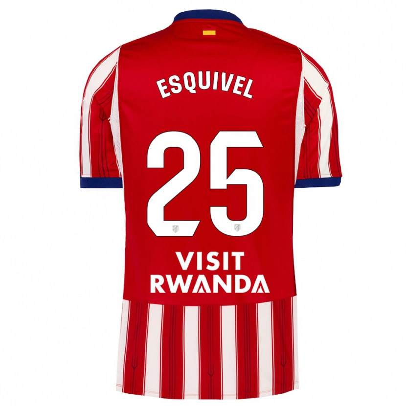 Danxen Damen Salvi Esquivel #25 Königsblau Rot Weiß Heimtrikot Trikot 2026/27 T-Shirt Österreich