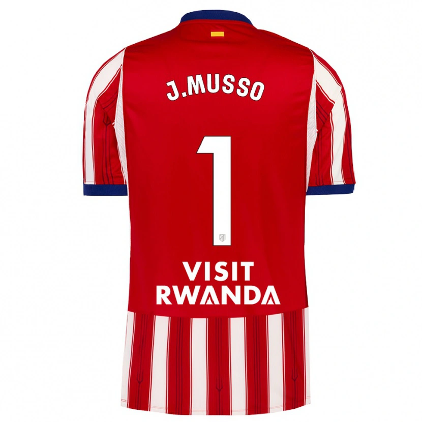 Danxen Damen Juan Musso #1 Königsblau Rot Weiß Heimtrikot Trikot 2026/27 T-Shirt Österreich