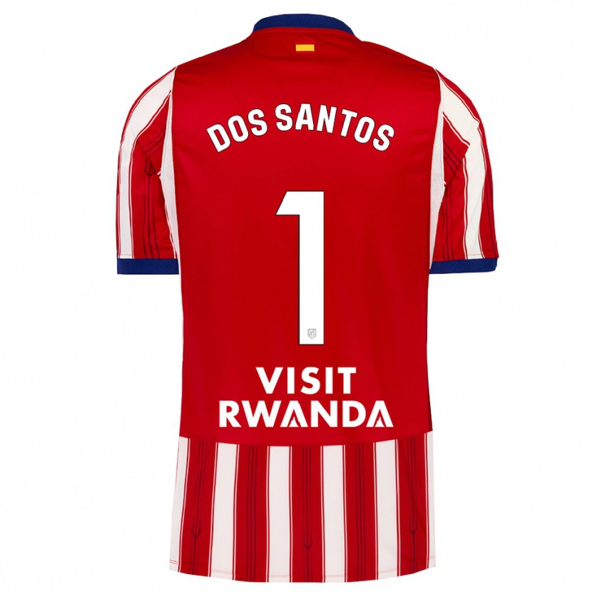Danxen Damen Alex Dos Santos #1 Königsblau Rot Weiß Heimtrikot Trikot 2026/27 T-Shirt Österreich