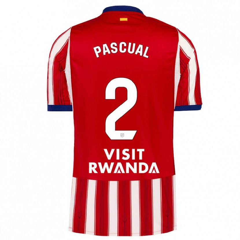 Danxen Damen Martin Pascual #2 Königsblau Rot Weiß Heimtrikot Trikot 2026/27 T-Shirt Österreich