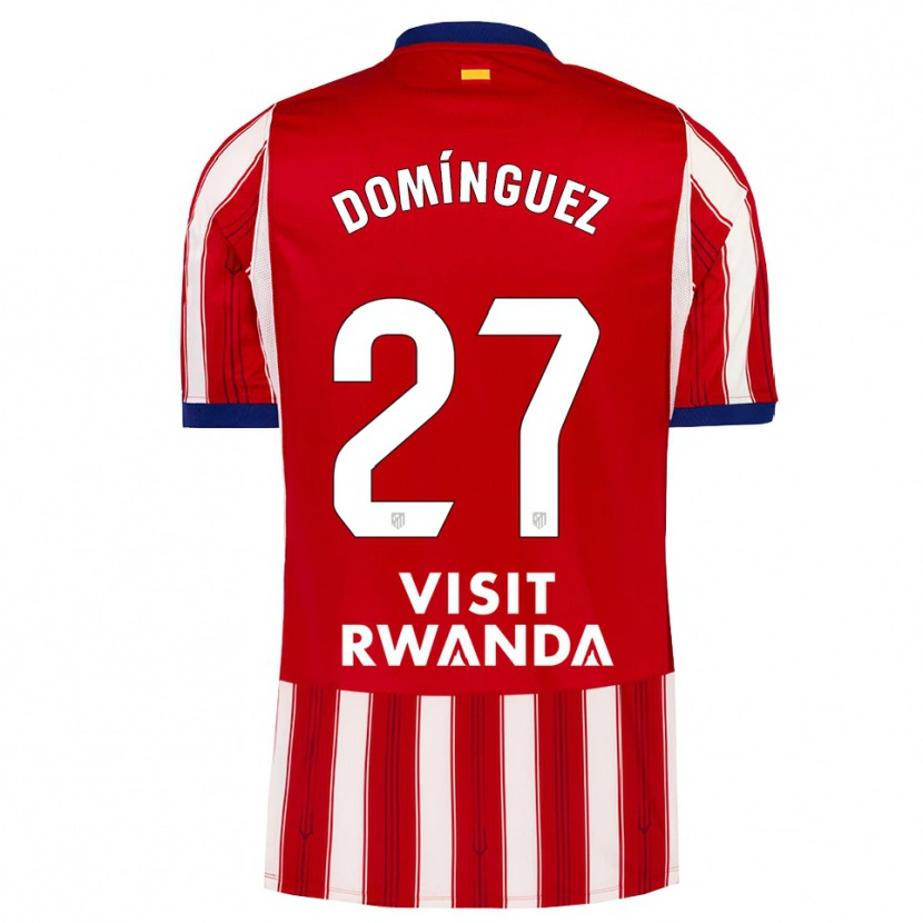 Danxen Damen Jorge Domínguez #27 Königsblau Rot Weiß Heimtrikot Trikot 2026/27 T-Shirt Österreich