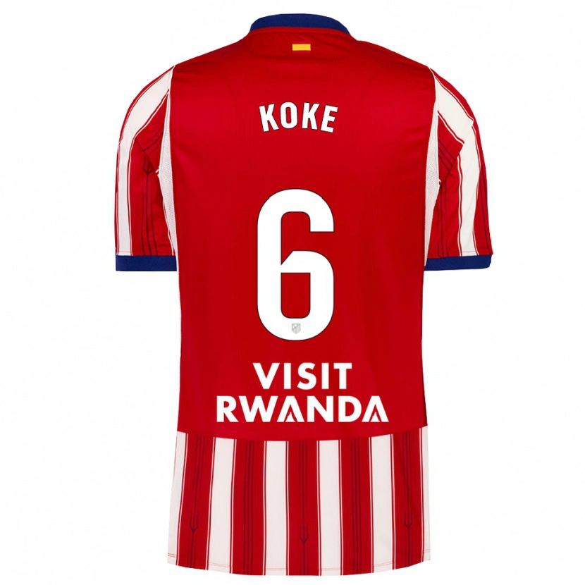 Danxen Damen Koke #6 Königsblau Rot Weiß Heimtrikot Trikot 2026/27 T-Shirt Österreich