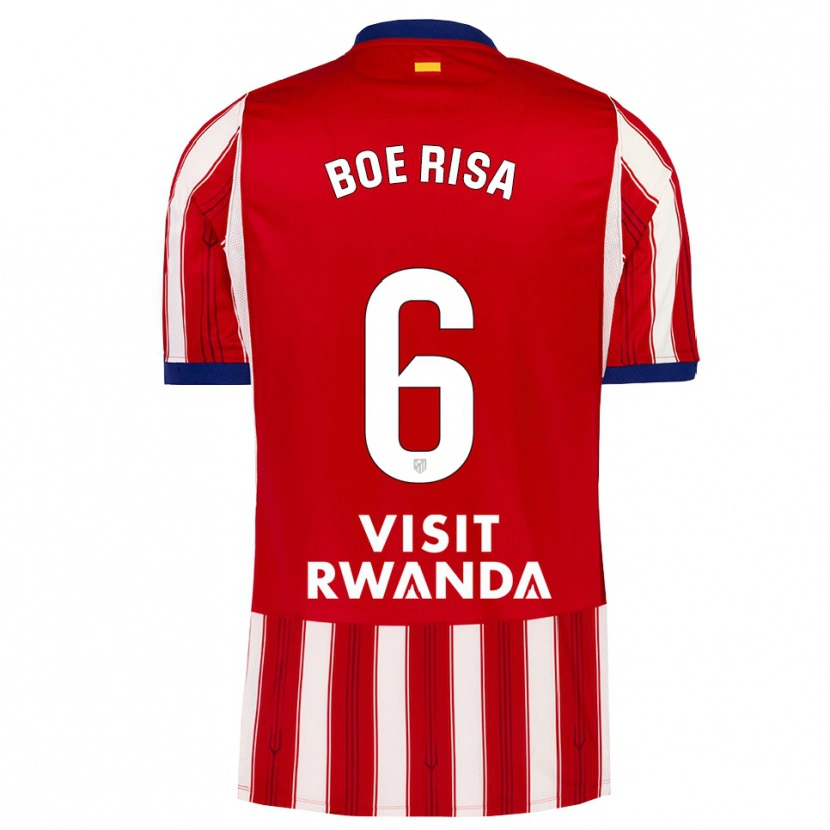 Danxen Damen Vilde Bøe Risa #6 Königsblau Rot Weiß Heimtrikot Trikot 2026/27 T-Shirt Österreich