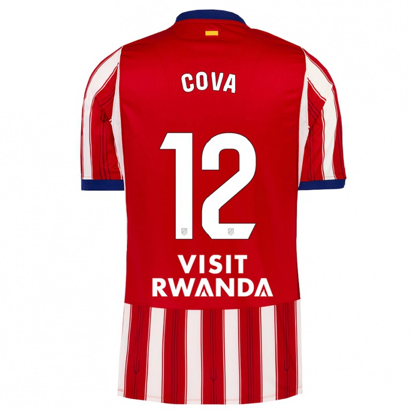 Danxen Damen Adrian Cova #12 Königsblau Rot Weiß Heimtrikot Trikot 2026/27 T-Shirt Österreich