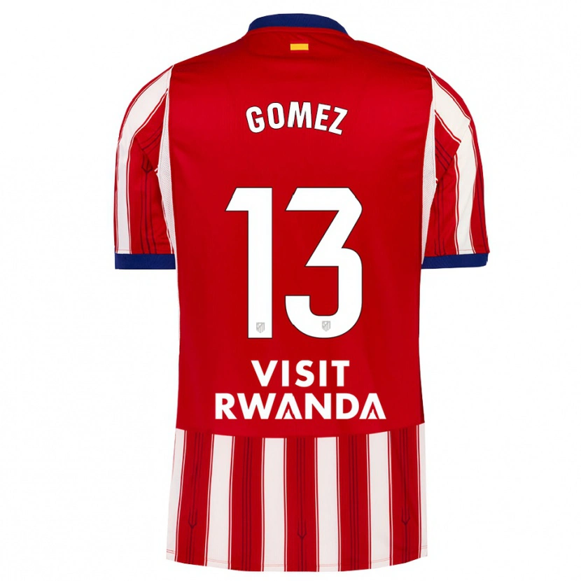 Danxen Damen Christian Gomez #13 Königsblau Rot Weiß Heimtrikot Trikot 2026/27 T-Shirt Österreich
