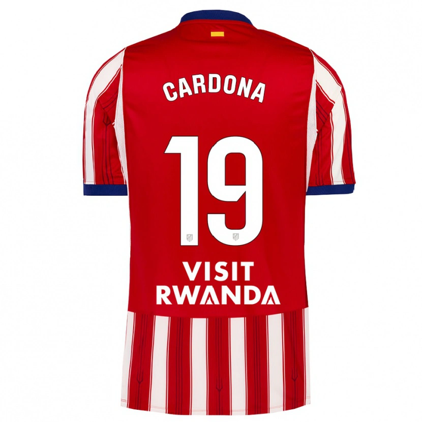 Danxen Damen Marta Cardona #19 Königsblau Rot Weiß Heimtrikot Trikot 2026/27 T-Shirt Österreich