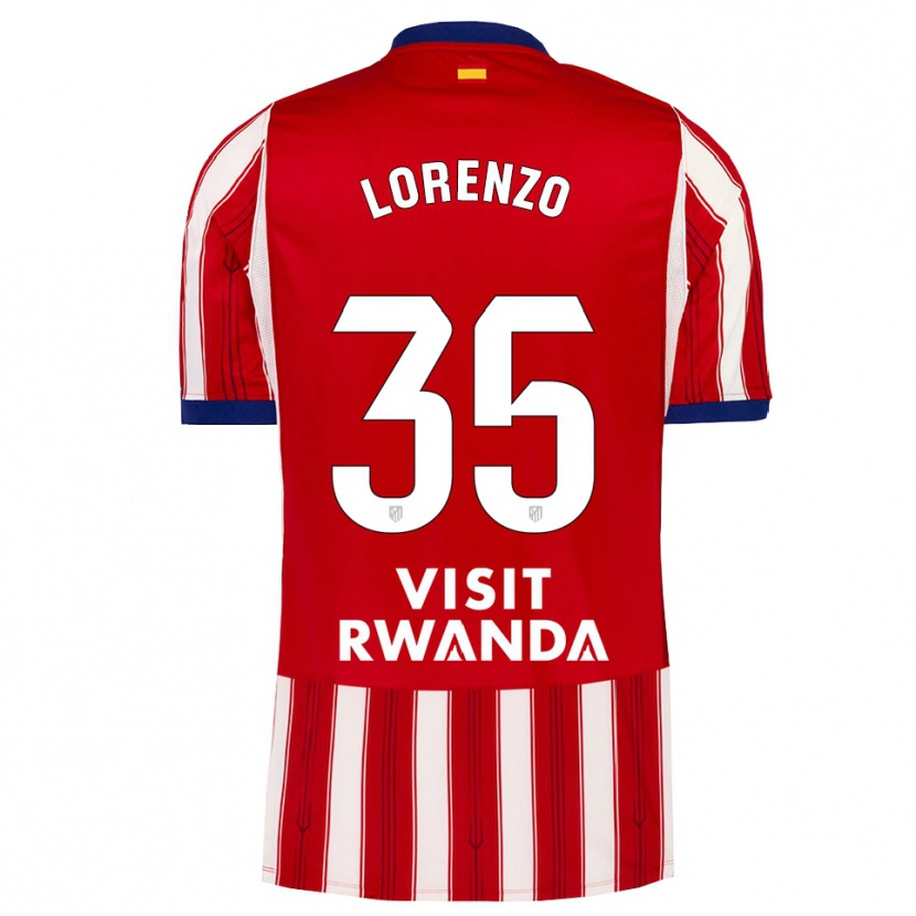 Danxen Damen Diego Lorenzo #35 Königsblau Rot Weiß Heimtrikot Trikot 2026/27 T-Shirt Österreich
