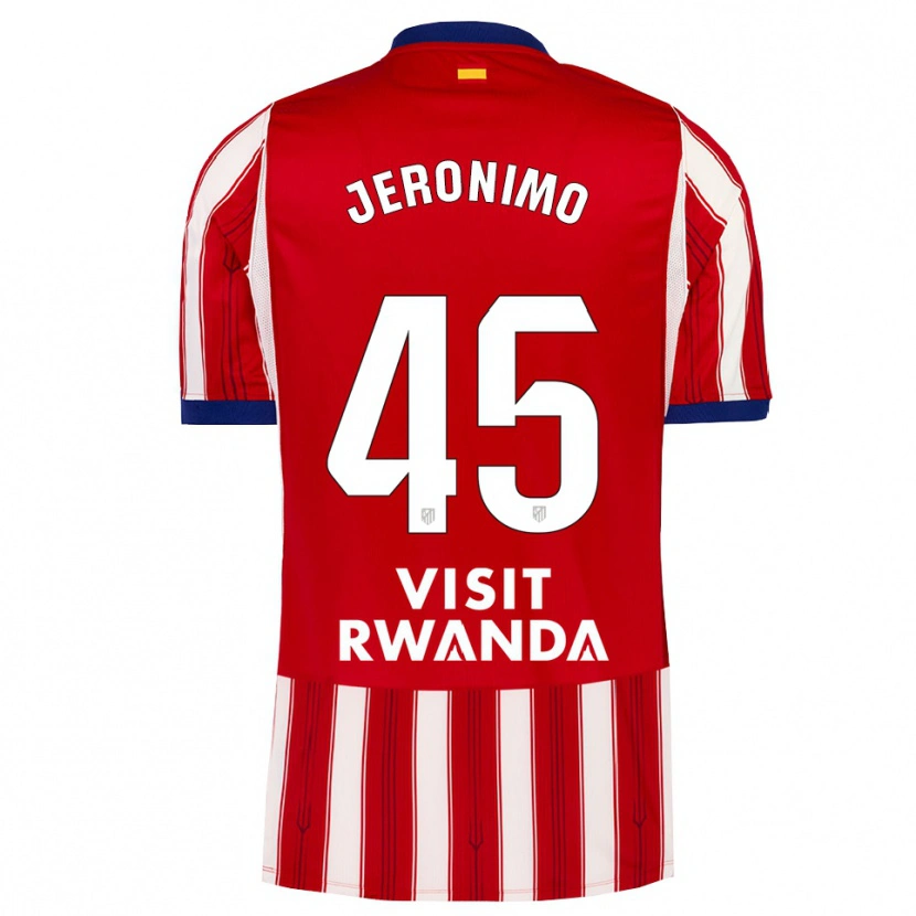 Danxen Damen Isaiah Jeronimo #45 Königsblau Rot Weiß Heimtrikot Trikot 2026/27 T-Shirt Österreich