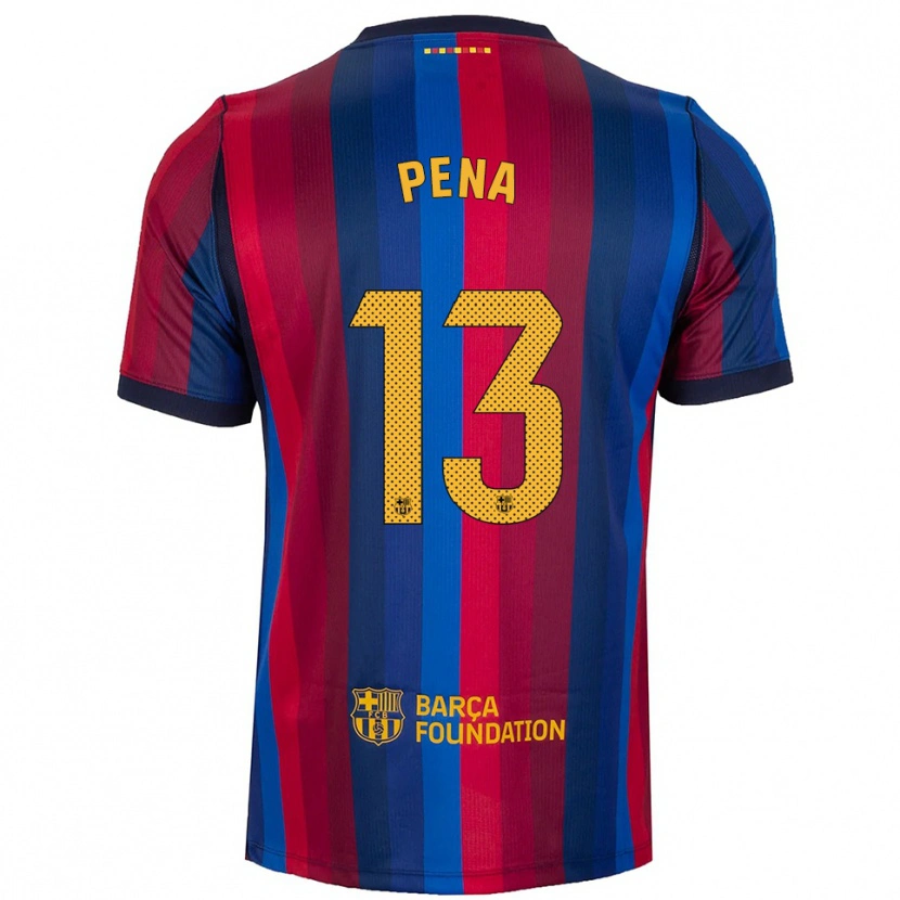 Danxen Damen Inaki Pena #13 Königsblau Rot Gelb Heimtrikot Trikot 2026/27 T-Shirt Österreich
