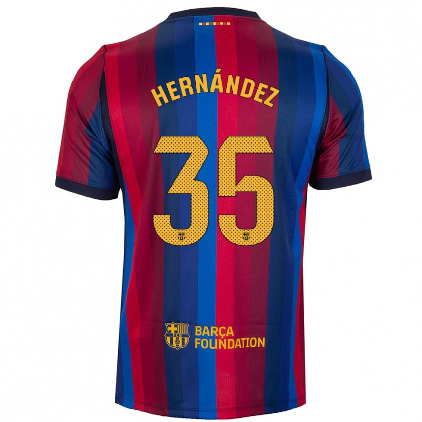 Danxen Damen Joni Hernández #35 Königsblau Rot Gelb Heimtrikot Trikot 2026/27 T-Shirt Österreich