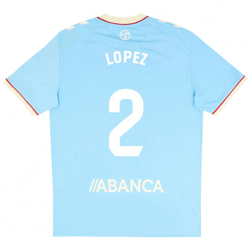 Danxen Damen Iván López #2 Himmelblau Weiß Rot Heimtrikot Trikot 2026/27 T-Shirt Österreich