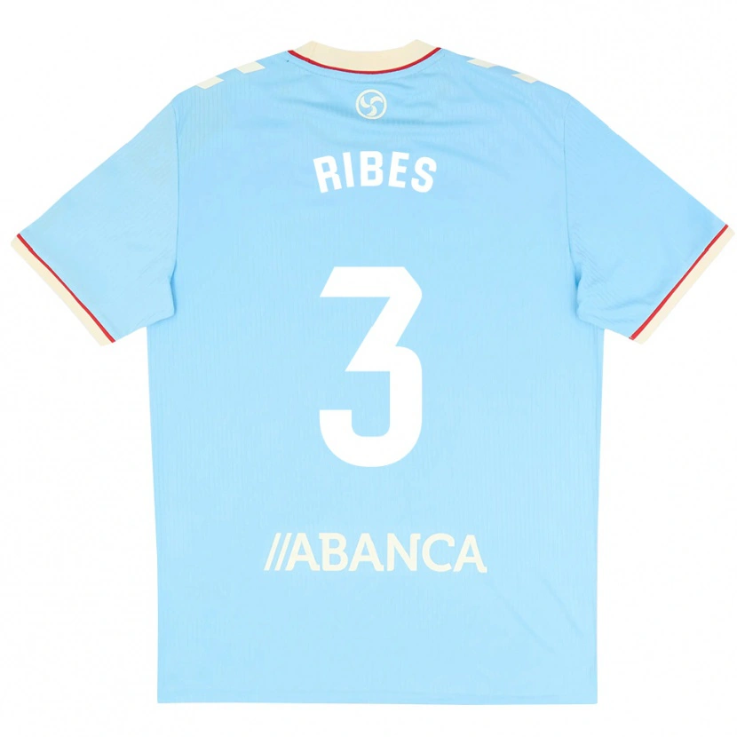 Danxen Damen Kike Ribes #3 Himmelblau Weiß Rot Heimtrikot Trikot 2026/27 T-Shirt Österreich