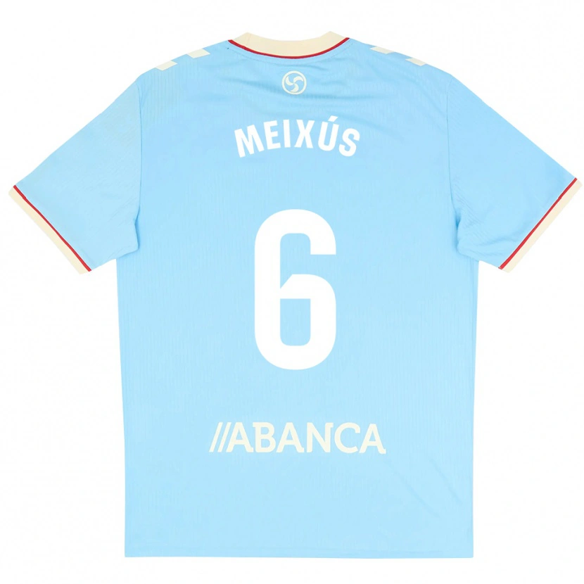 Danxen Damen Pablo Meixús #6 Himmelblau Weiß Rot Heimtrikot Trikot 2026/27 T-Shirt Österreich