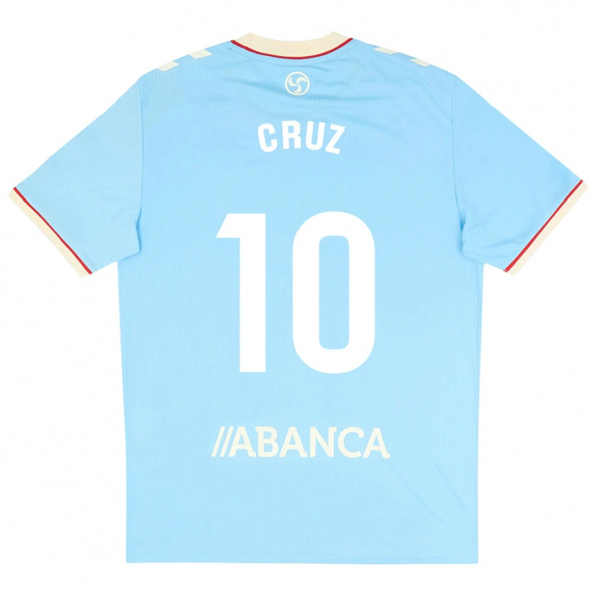 Danxen Damen Tati Cruz #10 Himmelblau Weiß Rot Heimtrikot Trikot 2026/27 T-Shirt Österreich