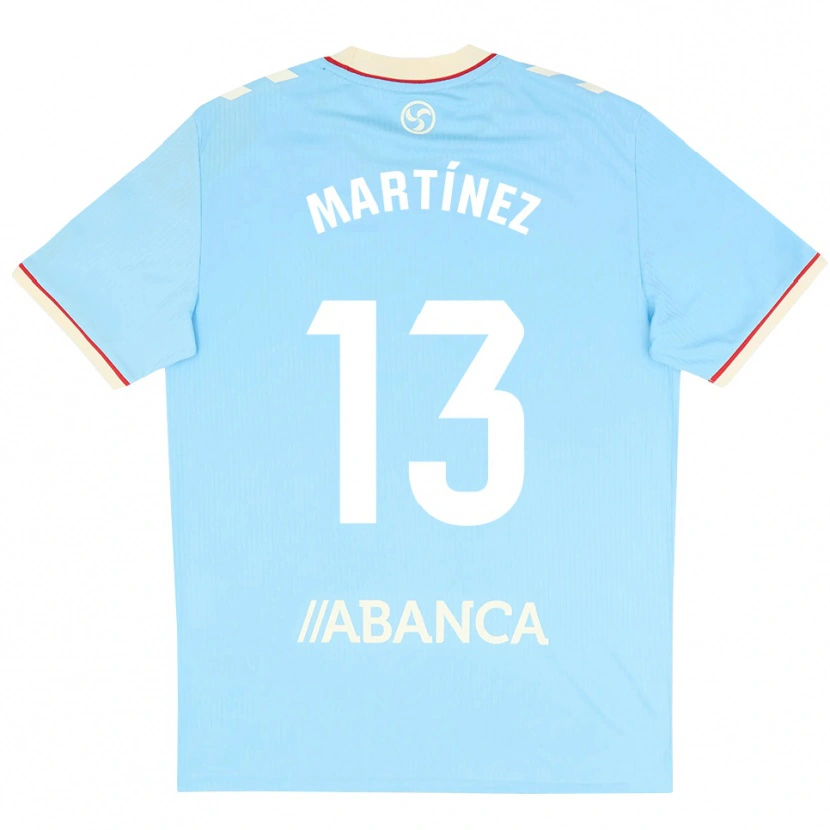 Danxen Damen Naiara Martínez #13 Himmelblau Weiß Rot Heimtrikot Trikot 2026/27 T-Shirt Österreich
