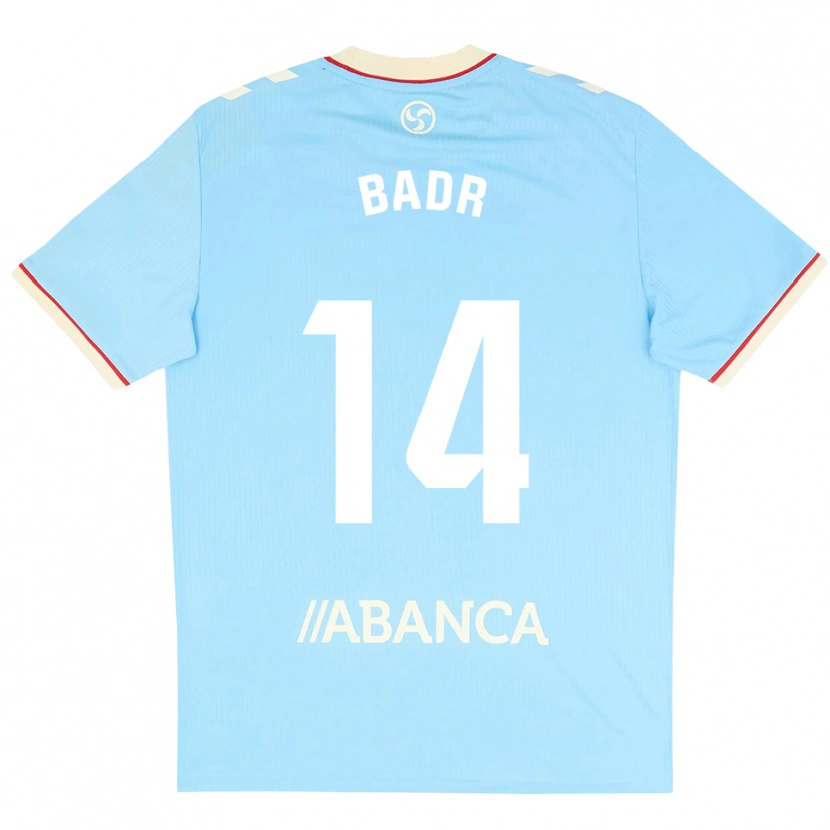 Danxen Damen Mahmoud Badr #14 Himmelblau Weiß Rot Heimtrikot Trikot 2026/27 T-Shirt Österreich