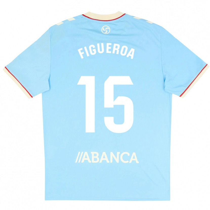 Danxen Damen María Figueroa #15 Himmelblau Weiß Rot Heimtrikot Trikot 2026/27 T-Shirt Österreich