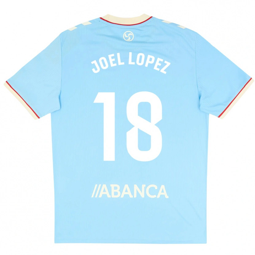 Danxen Damen Joel López #18 Himmelblau Weiß Rot Heimtrikot Trikot 2026/27 T-Shirt Österreich