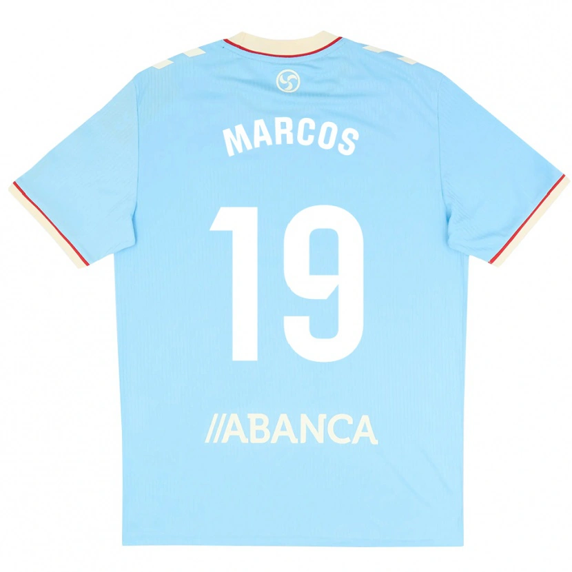 Danxen Damen Óscar Marcos #19 Himmelblau Weiß Rot Heimtrikot Trikot 2026/27 T-Shirt Österreich