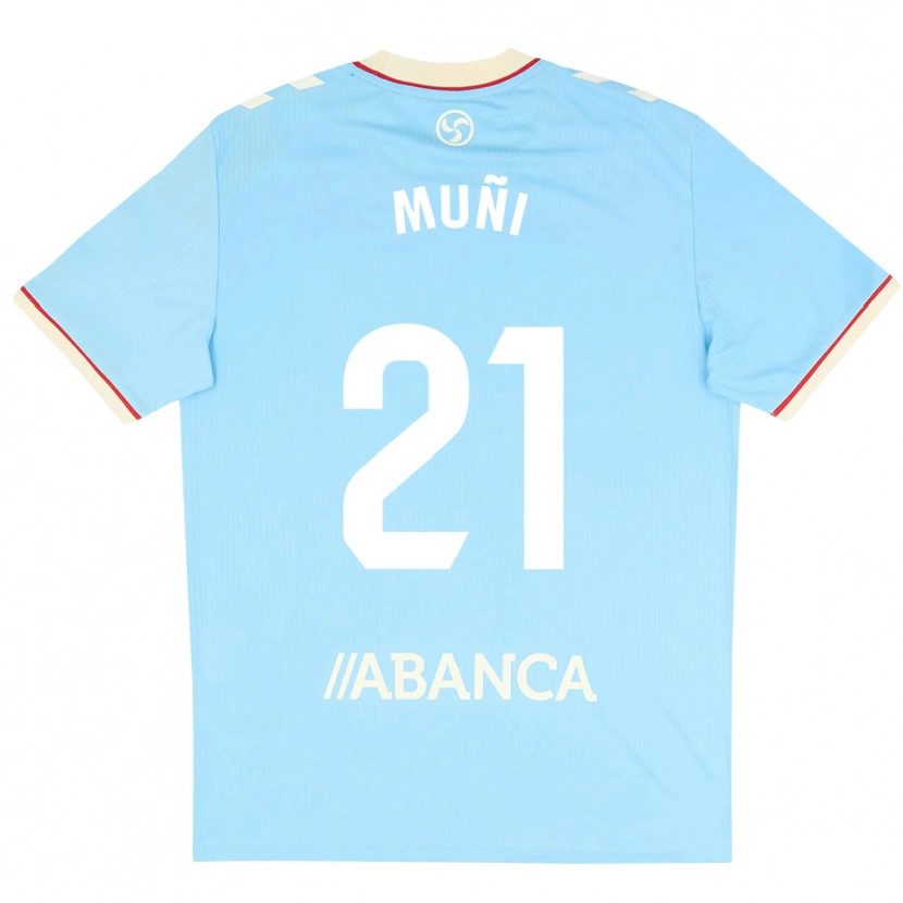 Danxen Damen Sara Álvarez Muñi #21 Himmelblau Weiß Rot Heimtrikot Trikot 2026/27 T-Shirt Österreich
