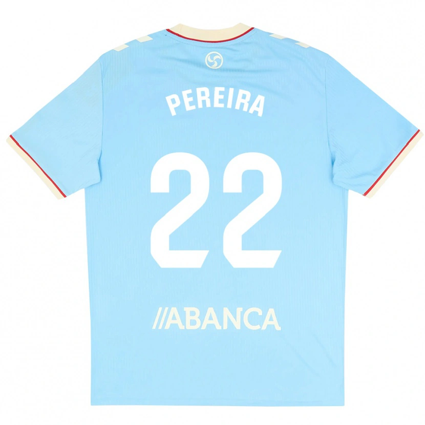 Danxen Damen Noe Pereira #22 Himmelblau Weiß Rot Heimtrikot Trikot 2026/27 T-Shirt Österreich