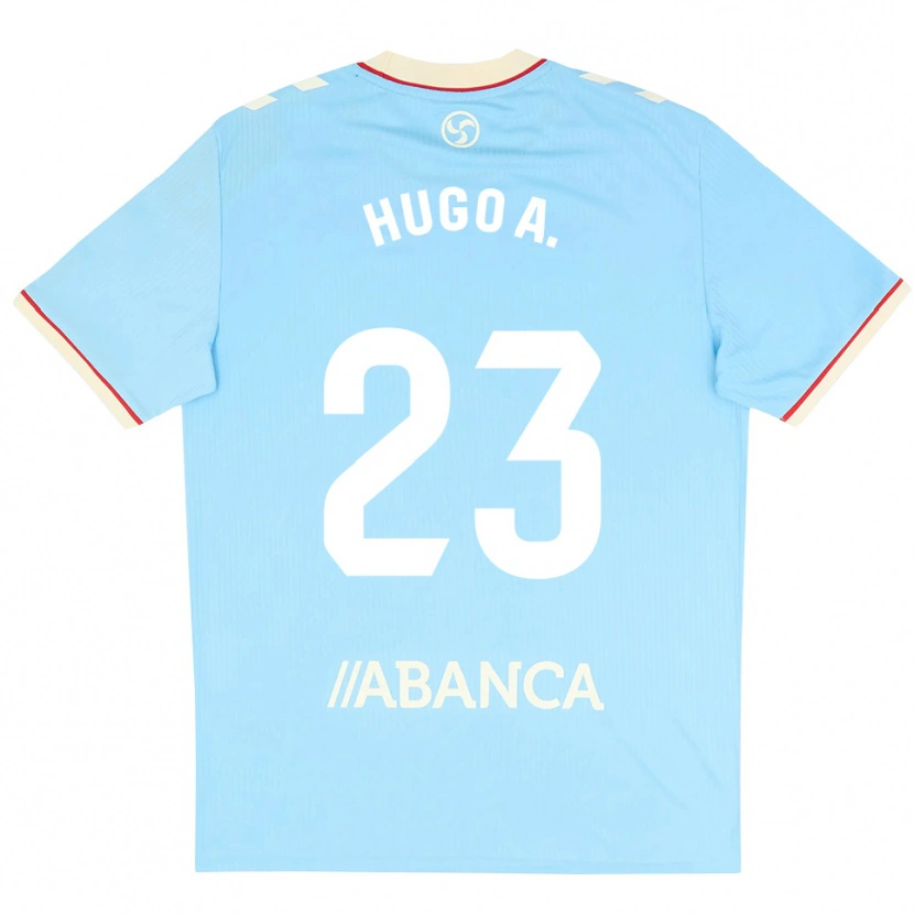 Danxen Damen Hugo Álvarez #23 Himmelblau Weiß Rot Heimtrikot Trikot 2026/27 T-Shirt Österreich