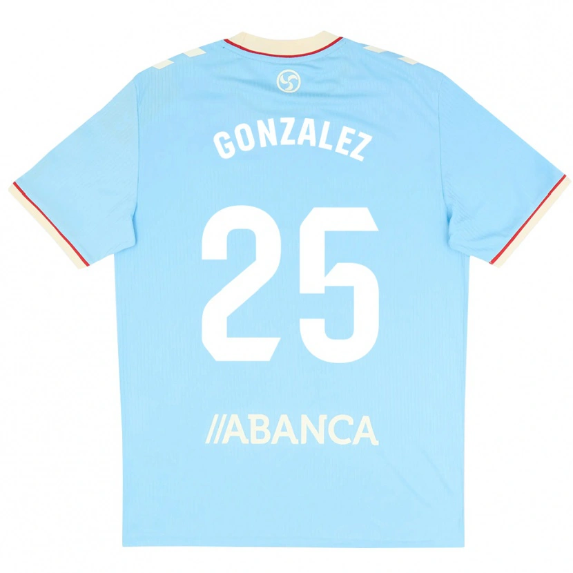 Danxen Damen Marcos González #25 Himmelblau Weiß Rot Heimtrikot Trikot 2026/27 T-Shirt Österreich
