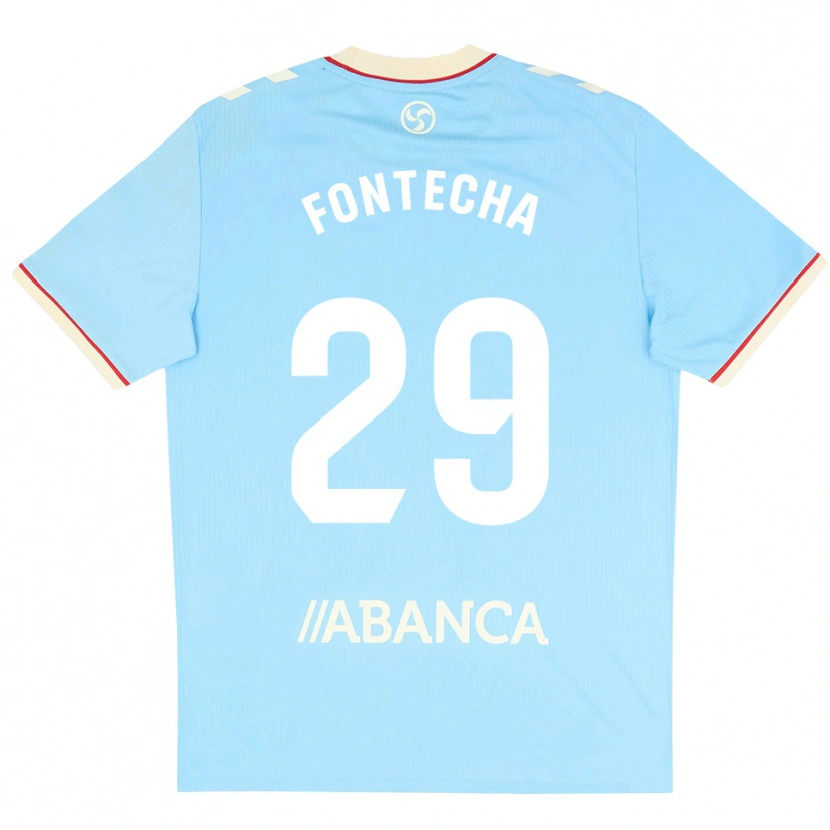 Danxen Damen Celia Fontecha #29 Himmelblau Weiß Rot Heimtrikot Trikot 2026/27 T-Shirt Österreich