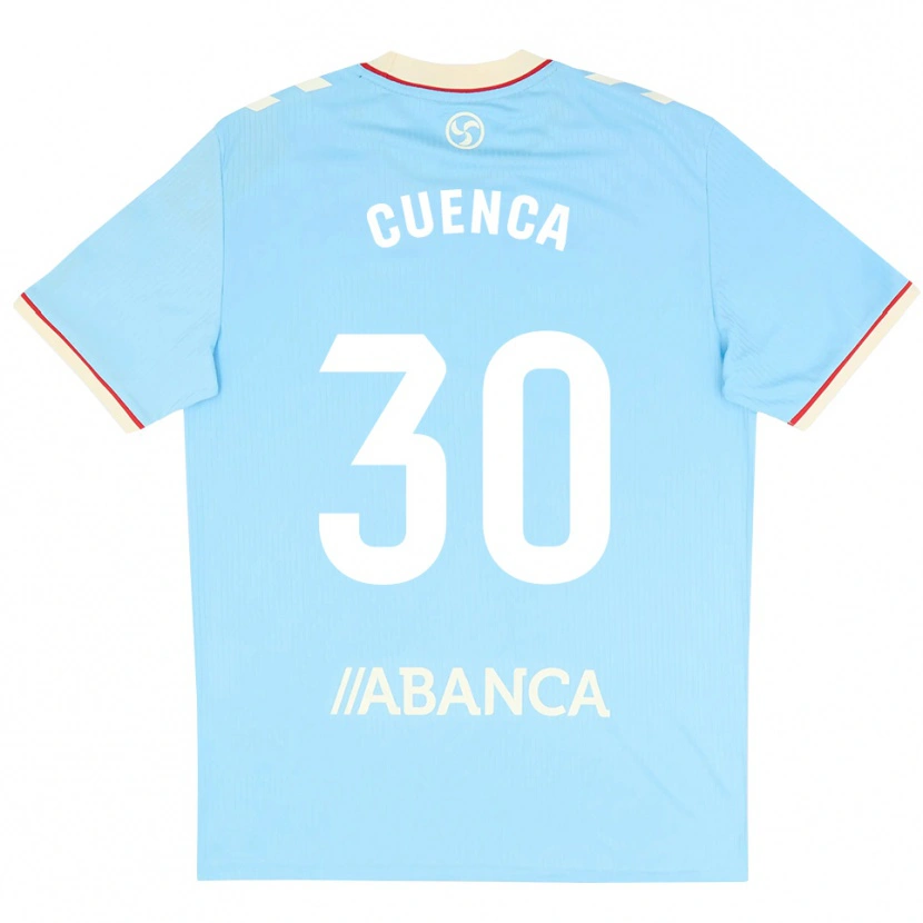 Danxen Damen Hugo Cuenca #30 Himmelblau Weiß Rot Heimtrikot Trikot 2026/27 T-Shirt Österreich