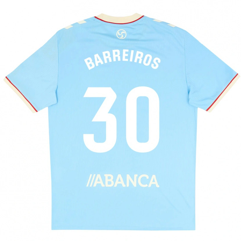 Danxen Damen Iago Barreiros #30 Himmelblau Weiß Rot Heimtrikot Trikot 2026/27 T-Shirt Österreich