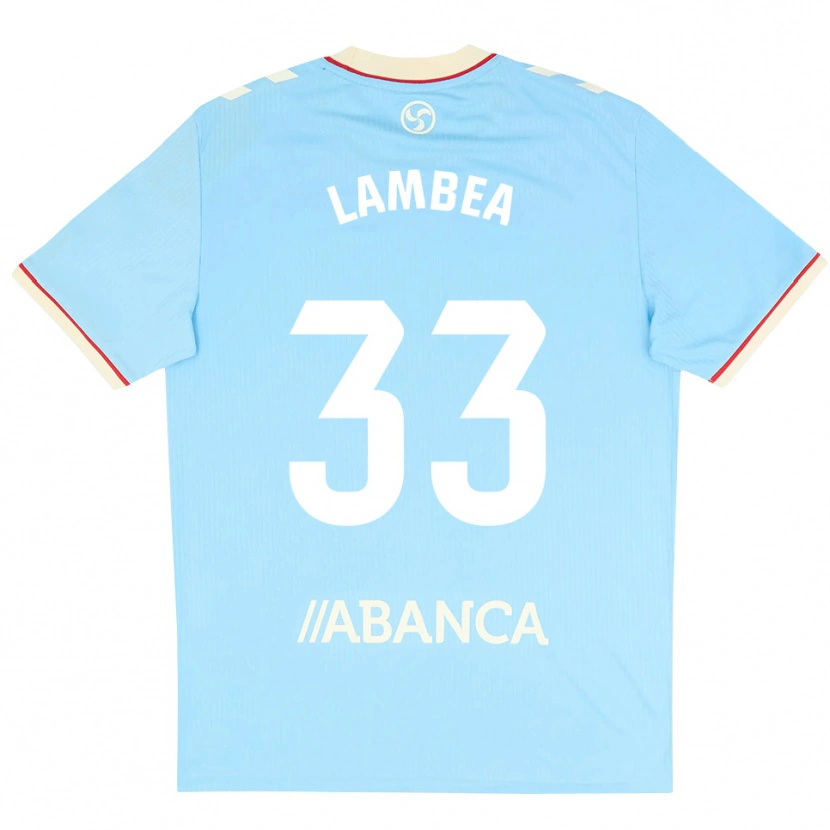 Danxen Damen Jorge Lambea #33 Himmelblau Weiß Rot Heimtrikot Trikot 2026/27 T-Shirt Österreich