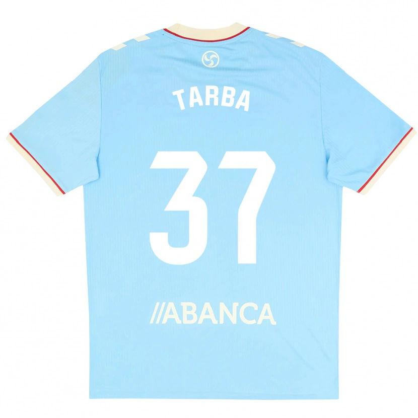 Danxen Damen Ianis Tarba #37 Himmelblau Weiß Rot Heimtrikot Trikot 2026/27 T-Shirt Österreich